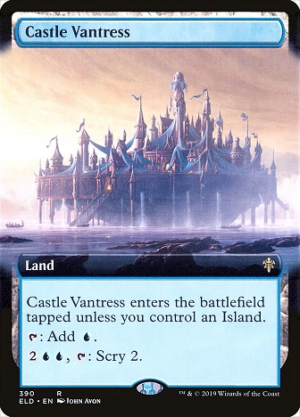 Castle Vantress Throne of Eldraine Bordless